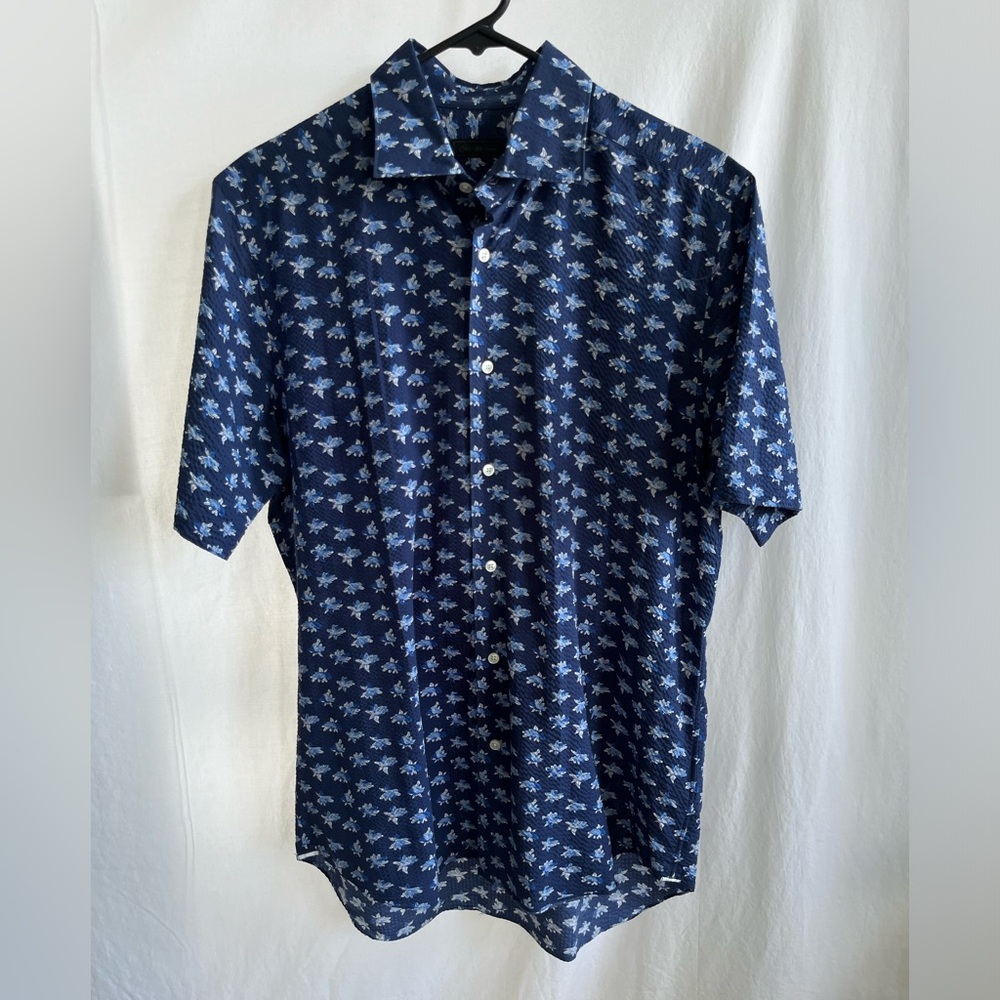 Men’s Sax Fifth Avenue collection button up shirt